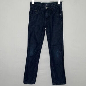 Mini Boden Dark Wash Adjustable Waist Jeans in a size 9Y
